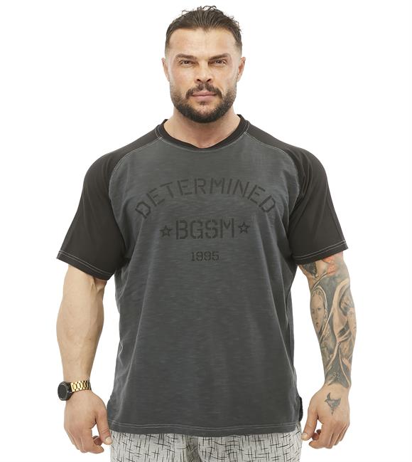 Mens Raglan Sleeve Cotton T-shirt