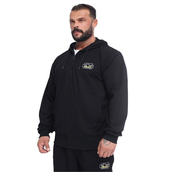 Mens Relaxed-Fit Piqué Full-Zip Summer Hoodie
