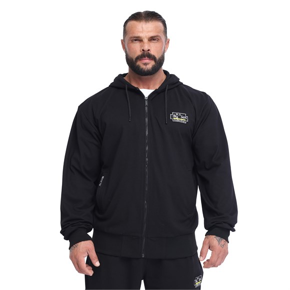 Mens Relaxed-Fit Piqué Full-Zip Summer Hoodie