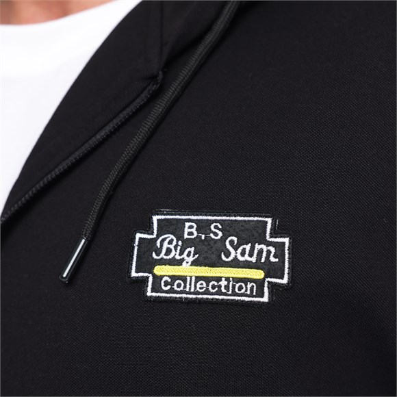Mens Relaxed-Fit Piqué Full-Zip Summer Hoodie