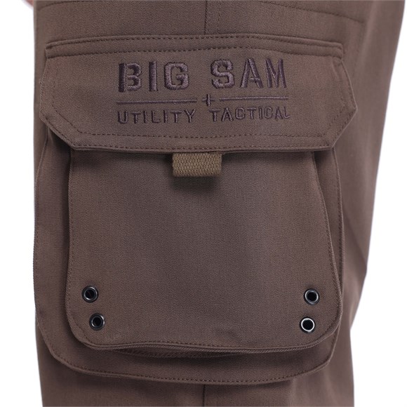 Mens Relaxed-Fit, Technical Fabric Cargo Pants