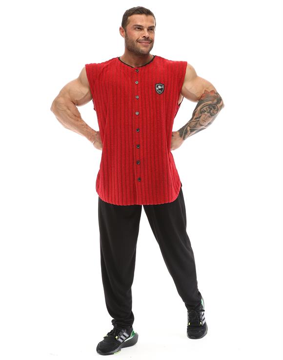 Mens Sleeveless Towel Gym Shirt