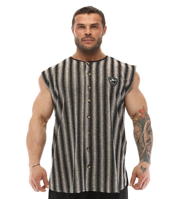 Mens Sleeveless Towel Gym Shirt