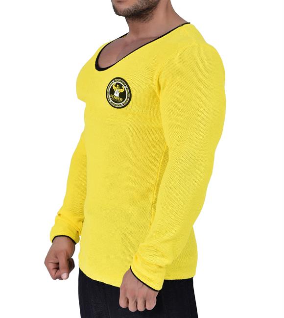 Mens Slim Fit Long Sleeve Knitwear