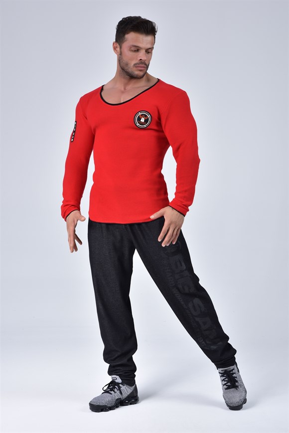 Mens Slim Fit Long Sleeve Knitwear