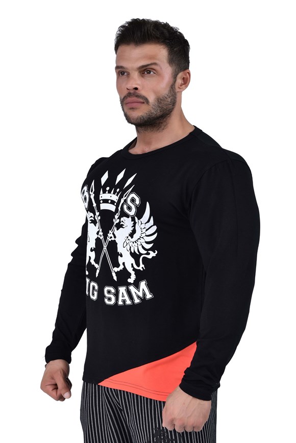 Mens Slim Fit Long Sleeve T-shirt