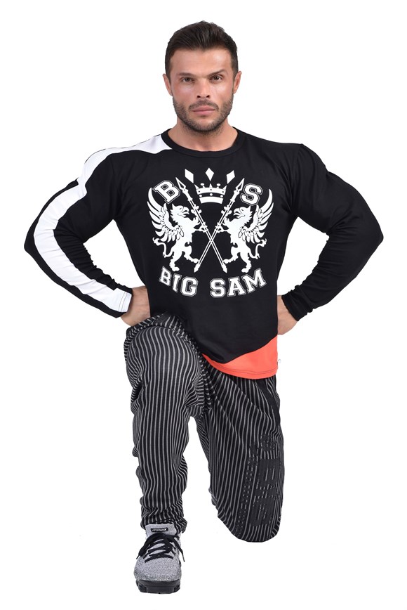 Mens Slim Fit Long Sleeve T-shirt