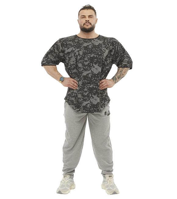 Mens Technic Camouflage Rag Top T-shirt