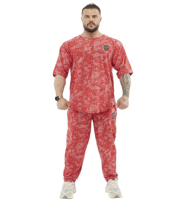 Mens Technic Camouflage Rag Top T-shirt