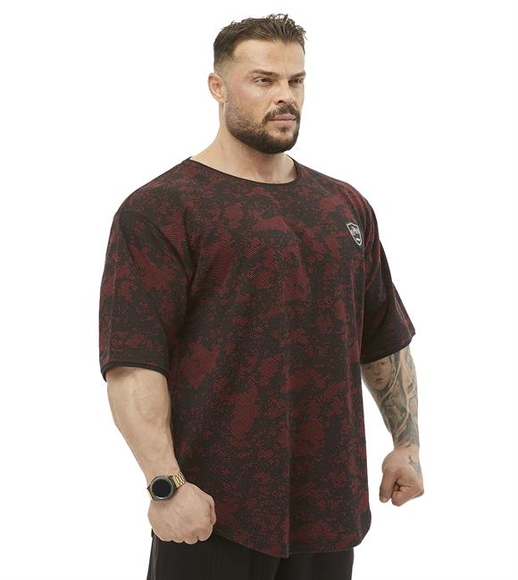 Mens Technic Camouflage Rag Top T-shirt