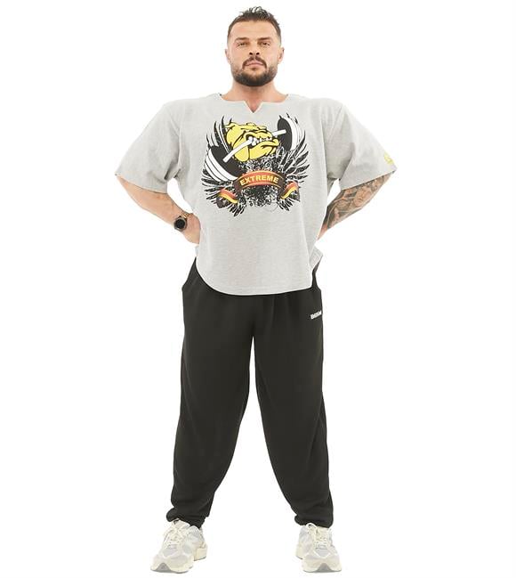 Mens Thick Fabric Wide Cut Rag Top T-shirt