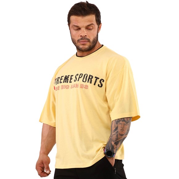 Mens Oversize Summer Gym T-shirt
