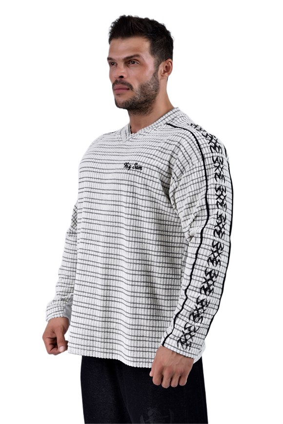 Mens Towel V-Neck Sweatshirt