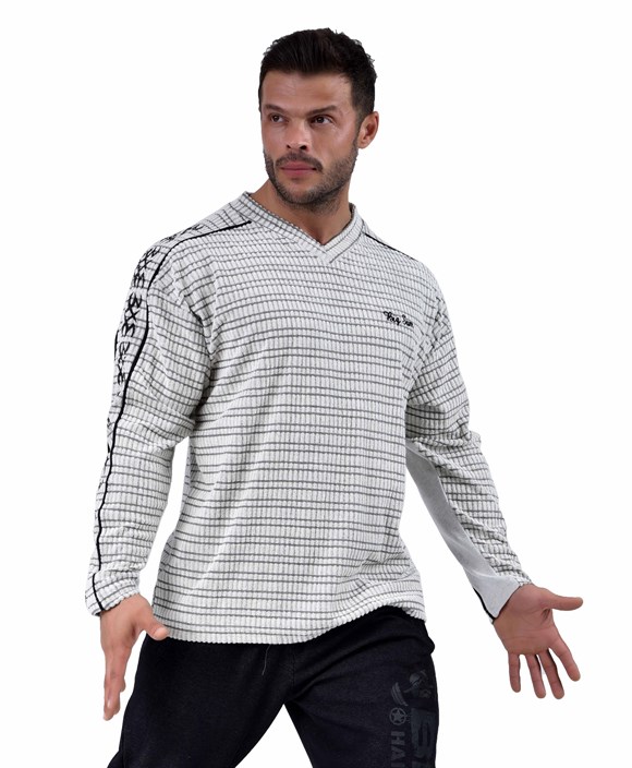 Mens Towel V-Neck Sweatshirt