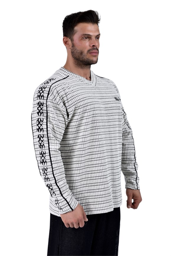 Mens Towel V-Neck Sweatshirt