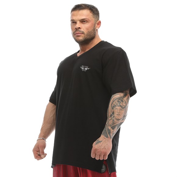 Mens V-Neck Cotton T-shirt