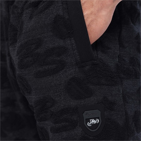 Mens Textured Terry Jogger Sweatpants BGSM PNT1345