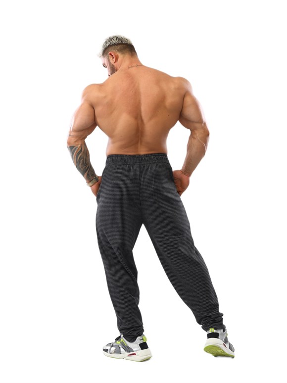 Mens Winter Sweatpants with Zippered Pockets