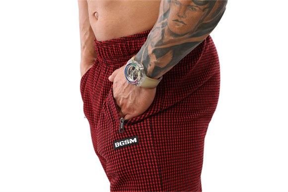 Mens Winter Sweatpants with Zippered Pockets