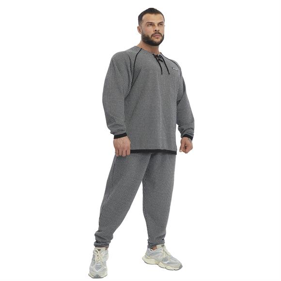 Mens Winter Sweatpants with Zippered Pockets