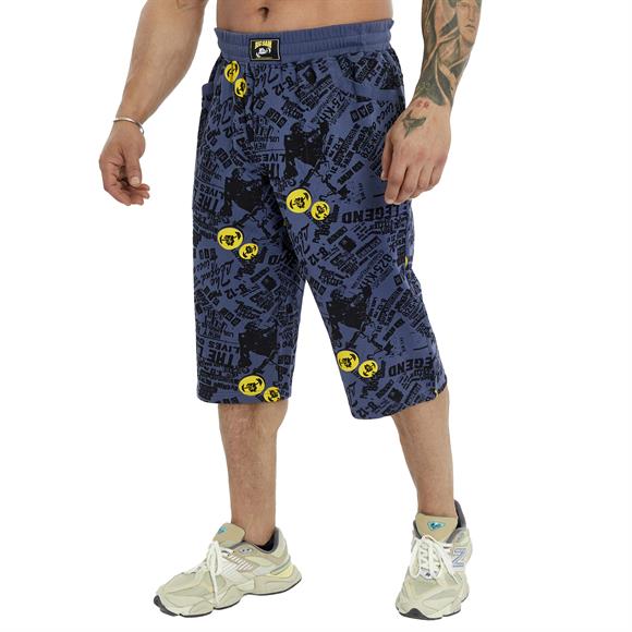 Mens Workout Capri Shorts