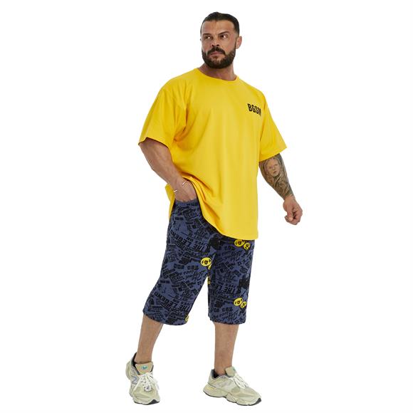 Mens Workout Capri Shorts