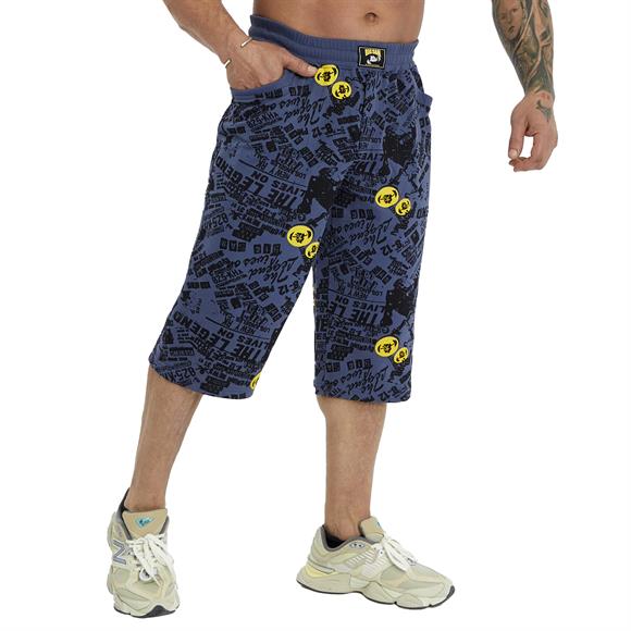 Mens Workout Capri Shorts