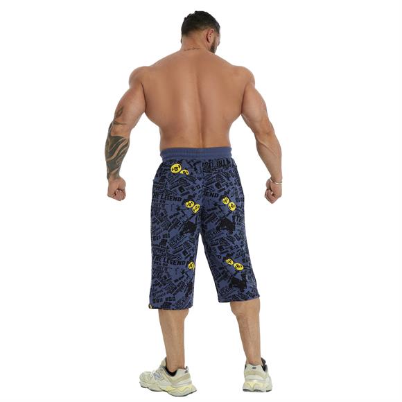 Mens Workout Capri Shorts