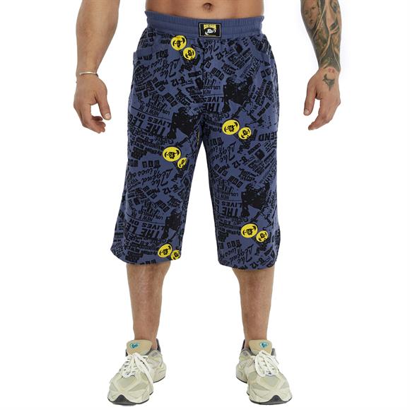 Mens Workout Capri Shorts