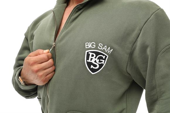 Mens Soft Zippered Jacket