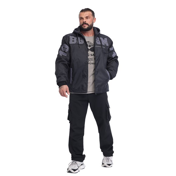 Mens Oversized Waterproof Hooded Winter Jacket