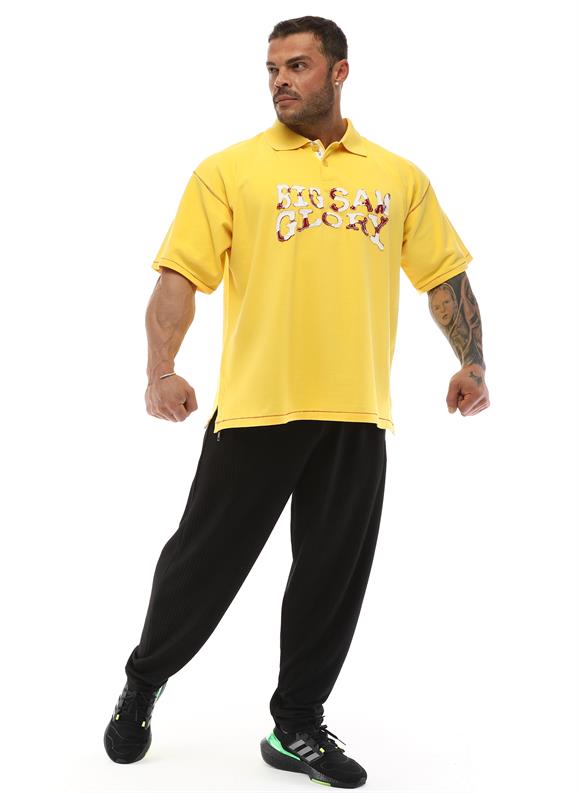 Oversize Cotton Polo T-shirt