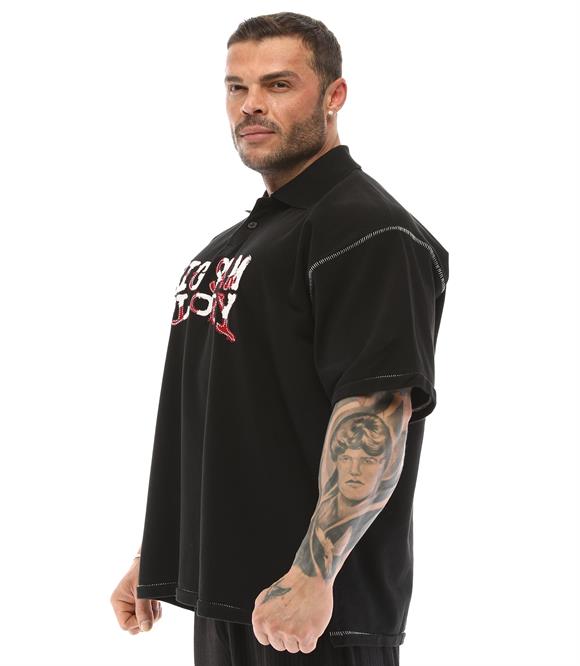 Oversize Cotton Polo T-shirt