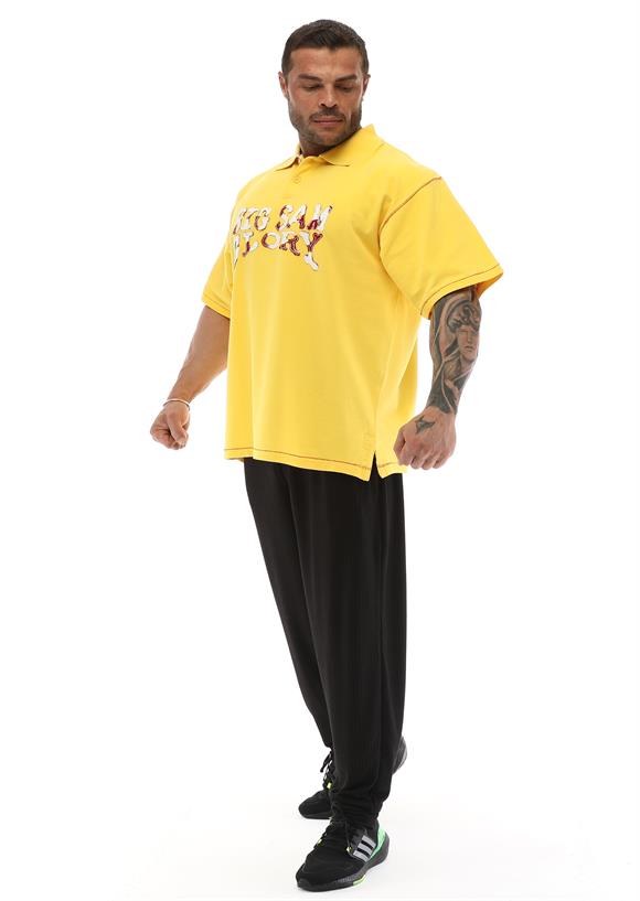 Oversize Cotton Polo T-shirt