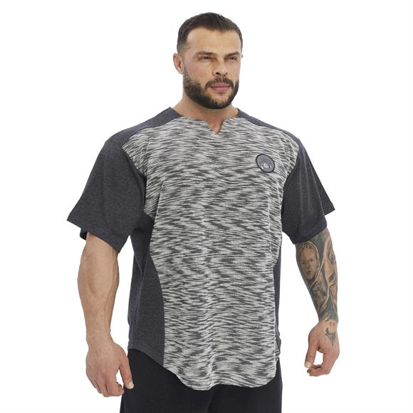 Oversize Cotton T-shirt, V-Neck Rag Top