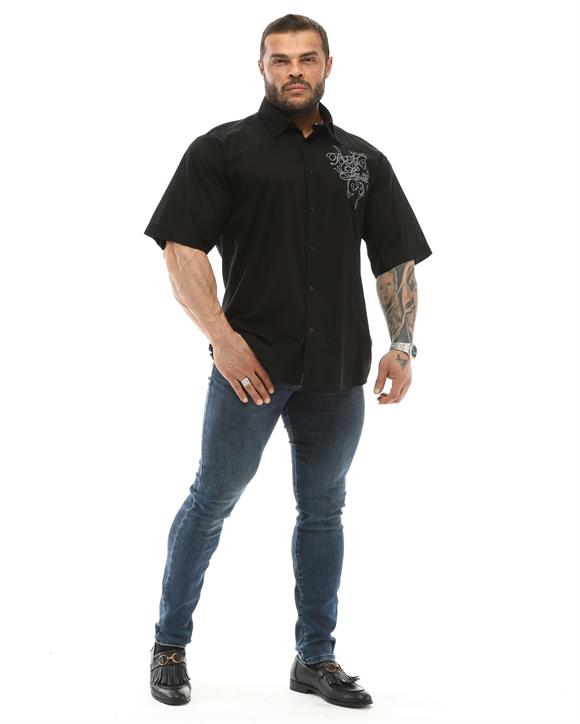 Oversize Embroidered Shirt