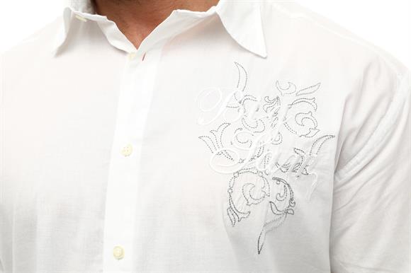 Oversize Embroidered Shirt