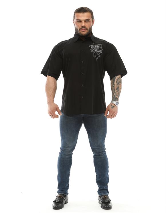 Oversize Embroidered Shirt