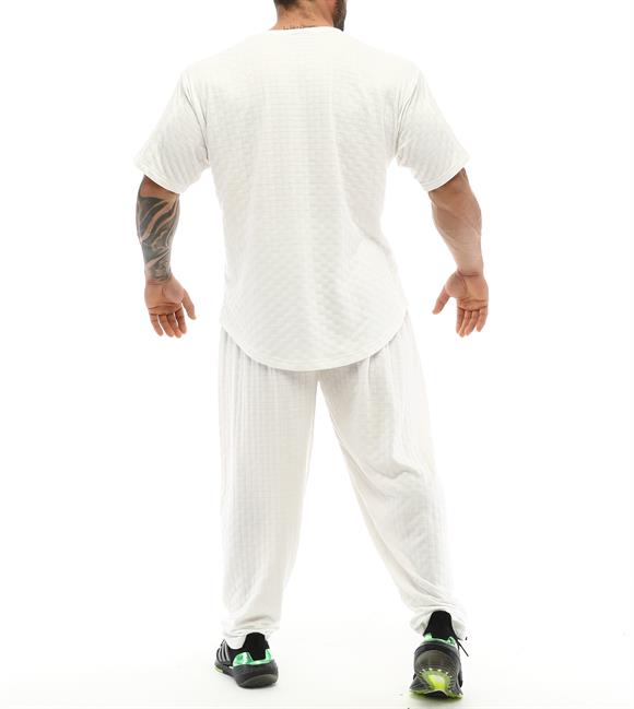 Oversize Plaid Design Rag Top