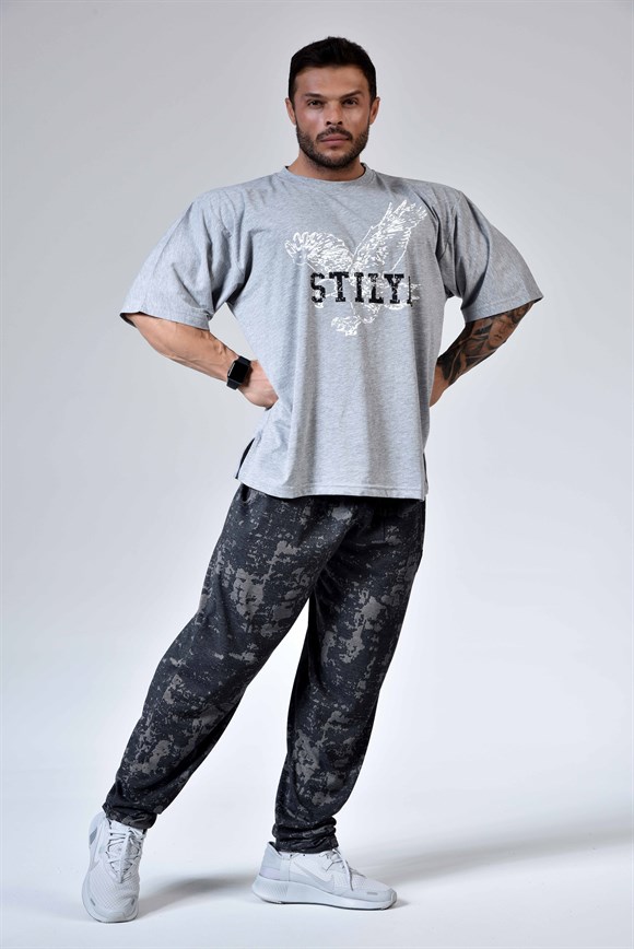 Oversize Streetwear Eagle T-shirt