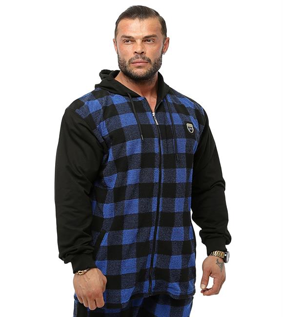 Oversize Towel Hooded Zipper Jacket