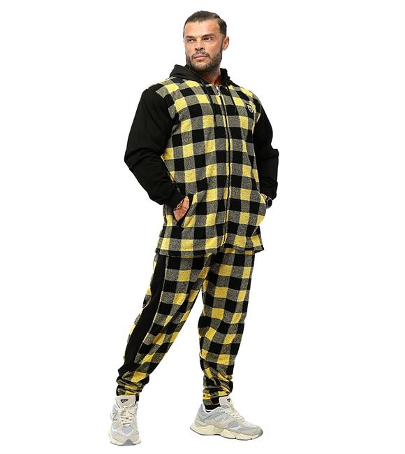 Oversize Towel Hooded Zipper Jacket