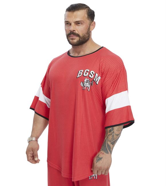 Mens Oversize Rag Top Gym T-shirt