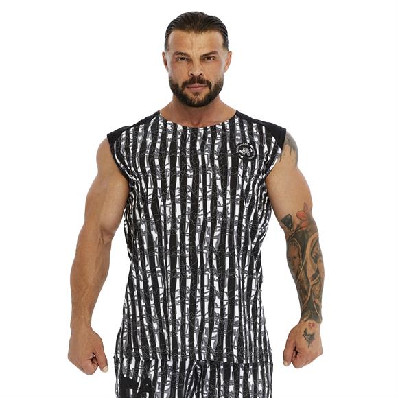 Sleeveless Gym Oversize T-shirt
