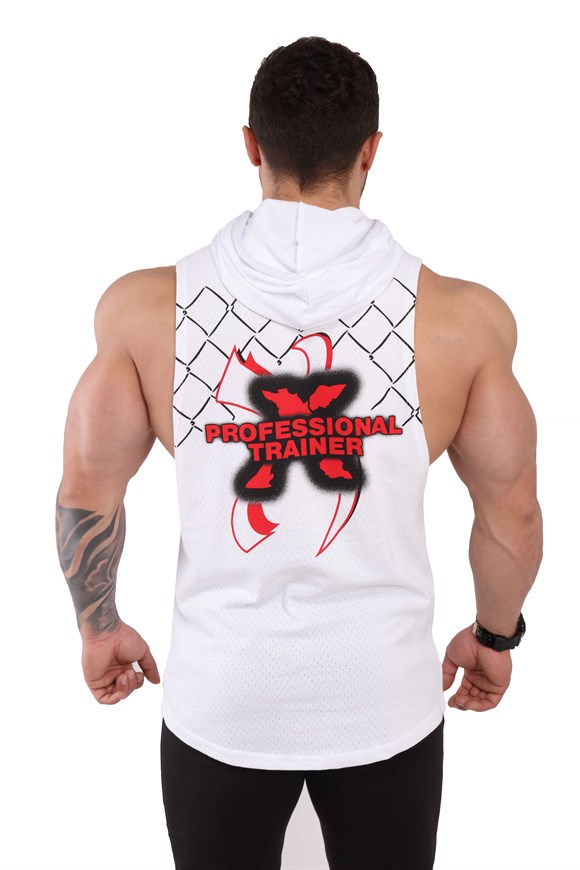 Sleeveless Hoodie Tank Top 2308