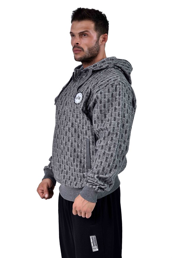 Stone Winter Hooded Sweater