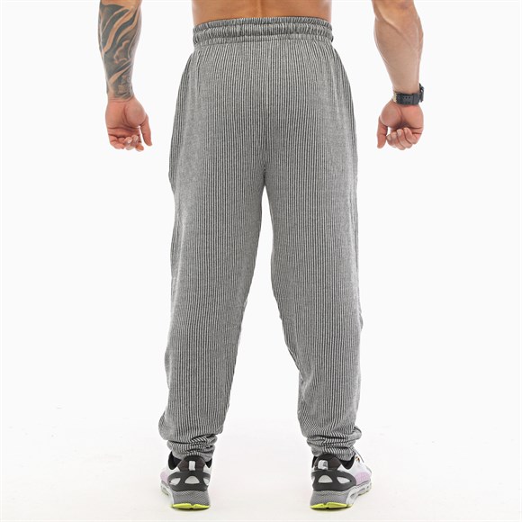 Stripped Baggy Gym Pants
