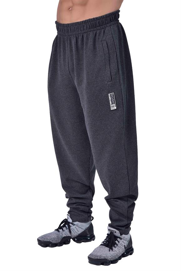 Zipper Pockets Baggy Body Pants