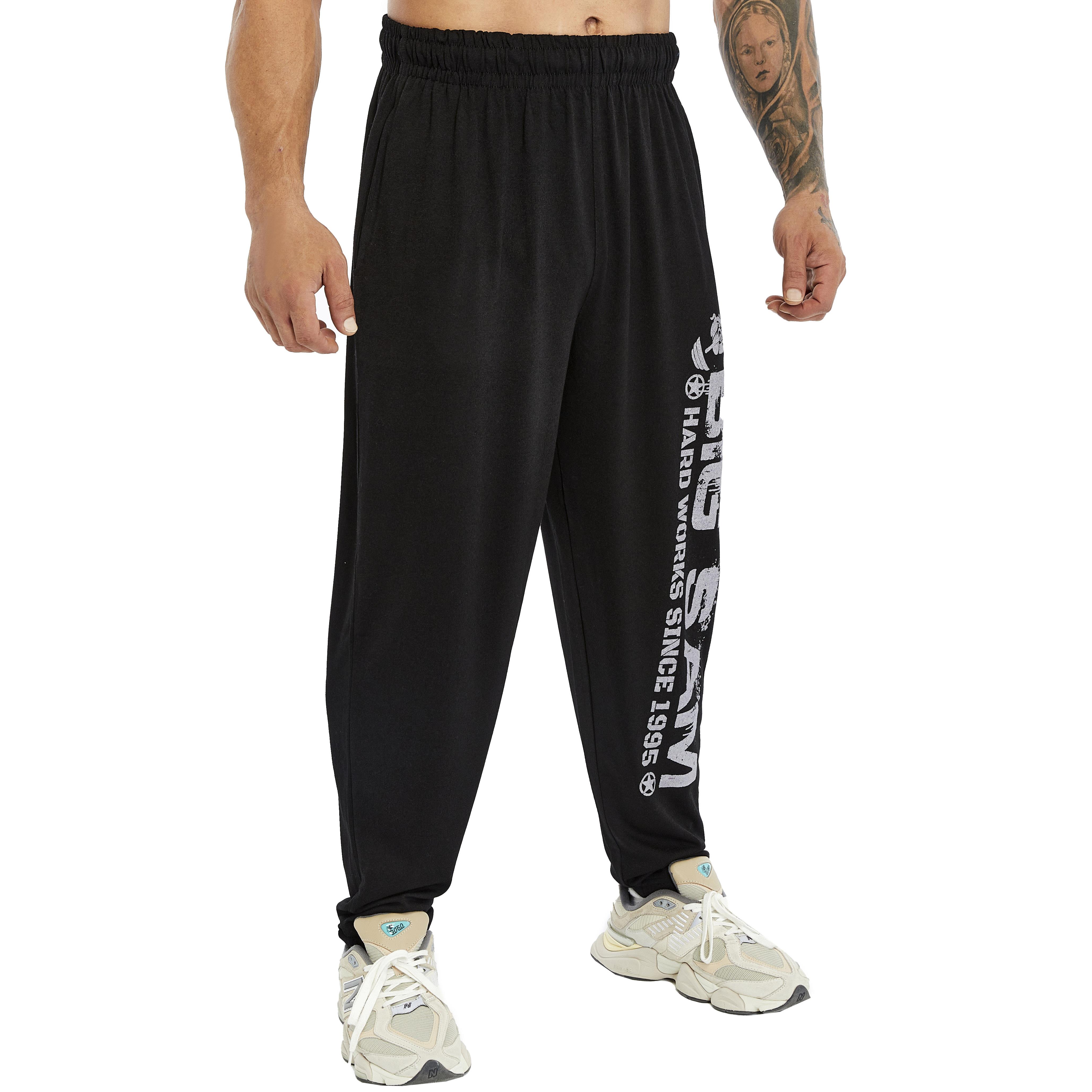 Men's Original Baggy Gym Pants | Pants & Joggers - Big Sam Men's Original Baggy Gym Pants | Pants & Joggers - Big Sam