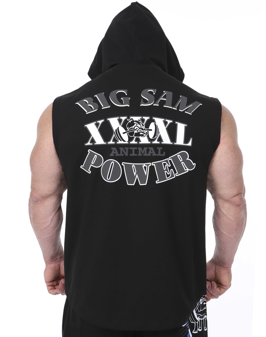 Hoodie Vest 3621 | bigsam.com